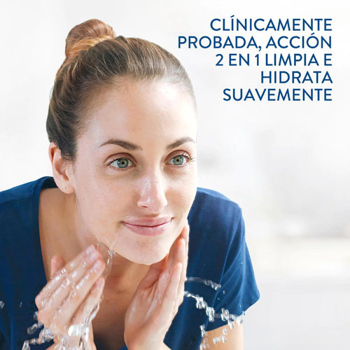 Cetaphil - Espuma de Limpieza Facial Suave – 236 ml.