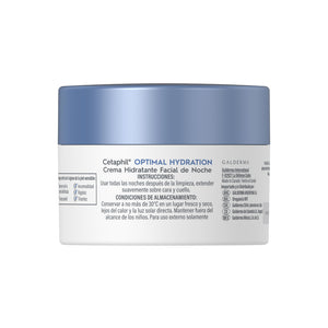 Cetaphil - Optimal Hydration Crema Hidratante Facial Noche – 48 g.