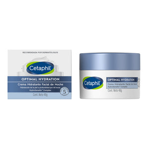 Cetaphil - Optimal Hydration Crema Hidratante Facial Noche – 48 g.