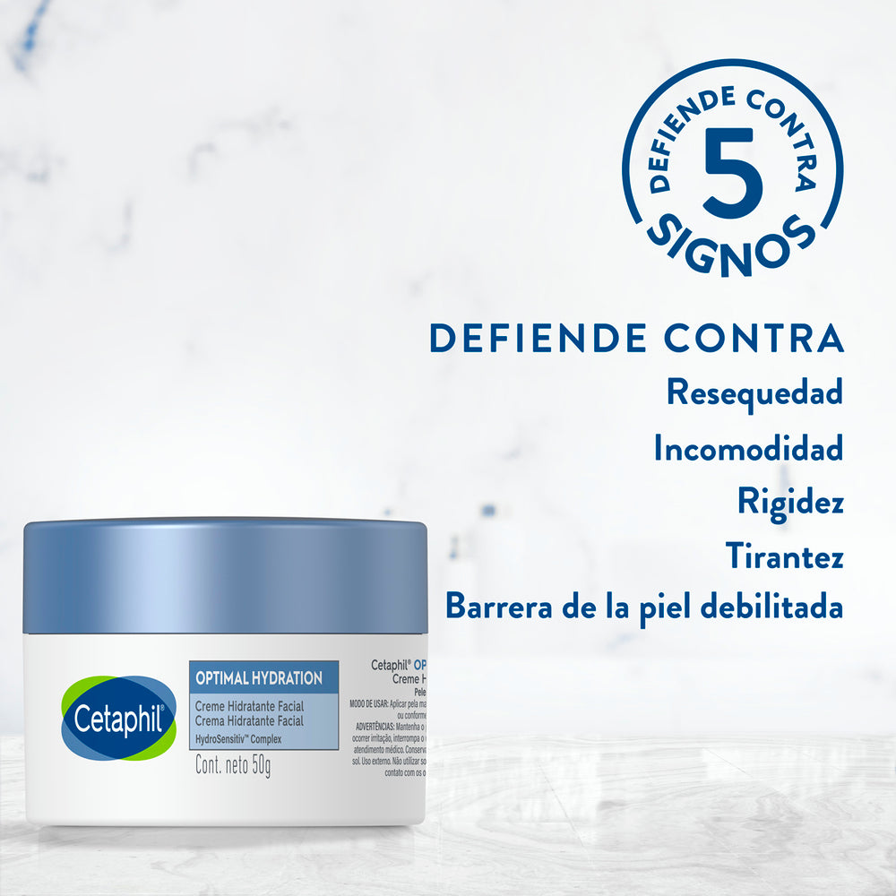 Cetaphil - Optimal Hydration Crema Hidratante Facial Día – 48 gr.
