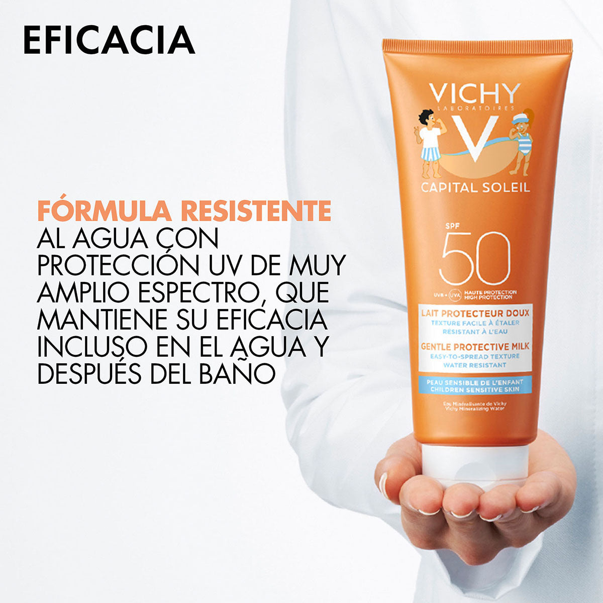 Vichy - Capital Soleil Wet Skin Niños - 200 ml.