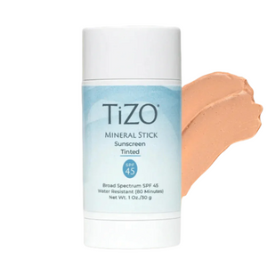 TiZO – Protector Solar Mineral Stick SPF45 con Color – 30 g.