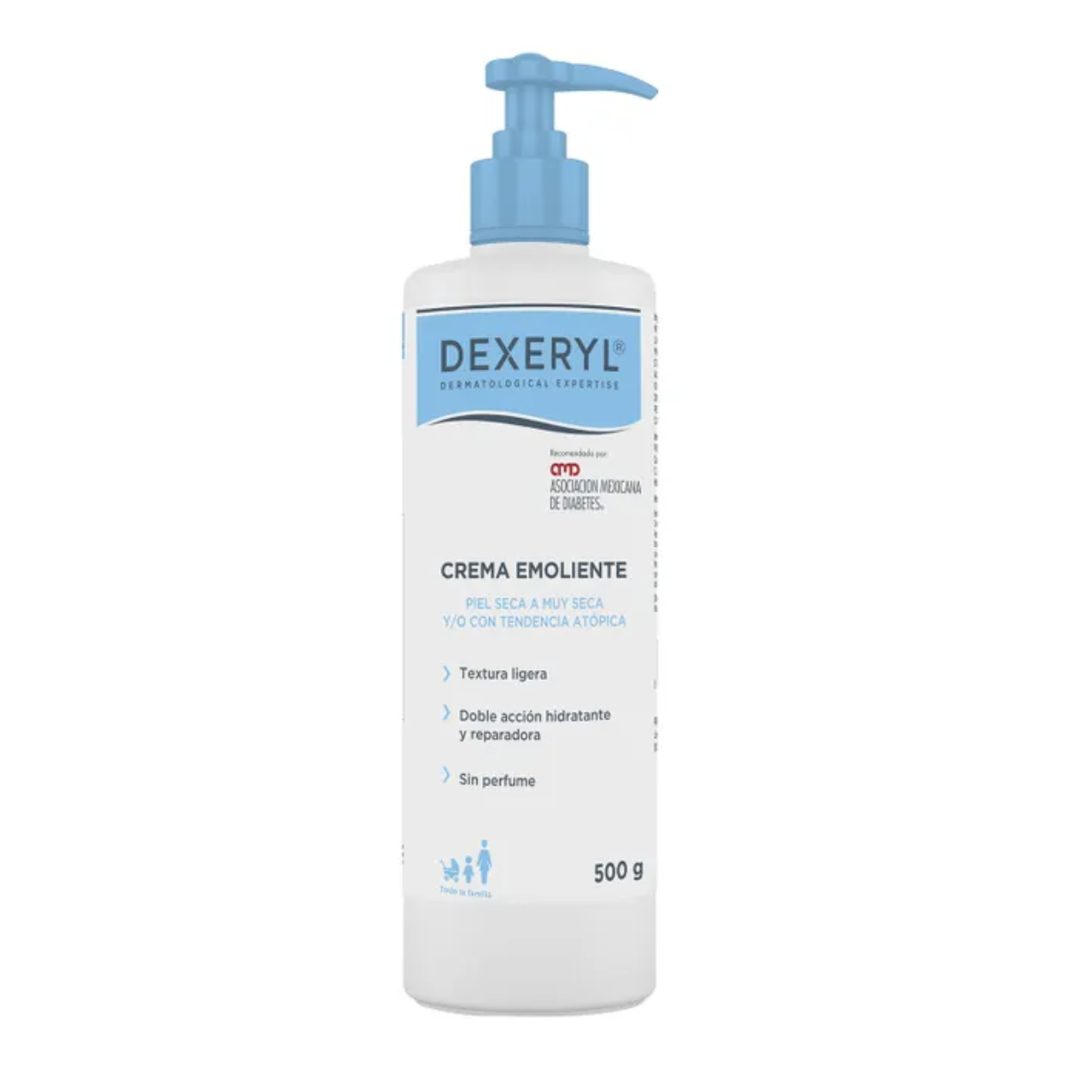 Dexeryl – Crema Emoliente Para Pieles Secas – 500 g.
