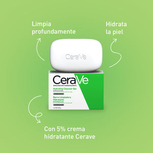 CeraVe - Barra Limpiadora Hidratante – 128 g.