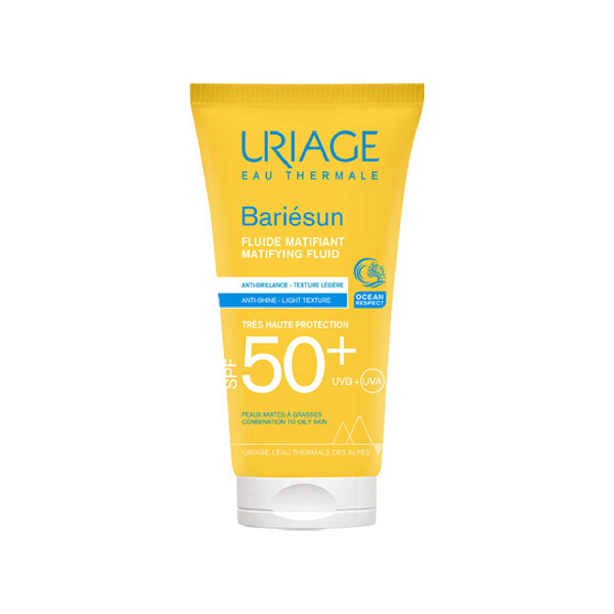 Uriage – Bariésun Fluido Matificante SPF50+ - 50 ml.