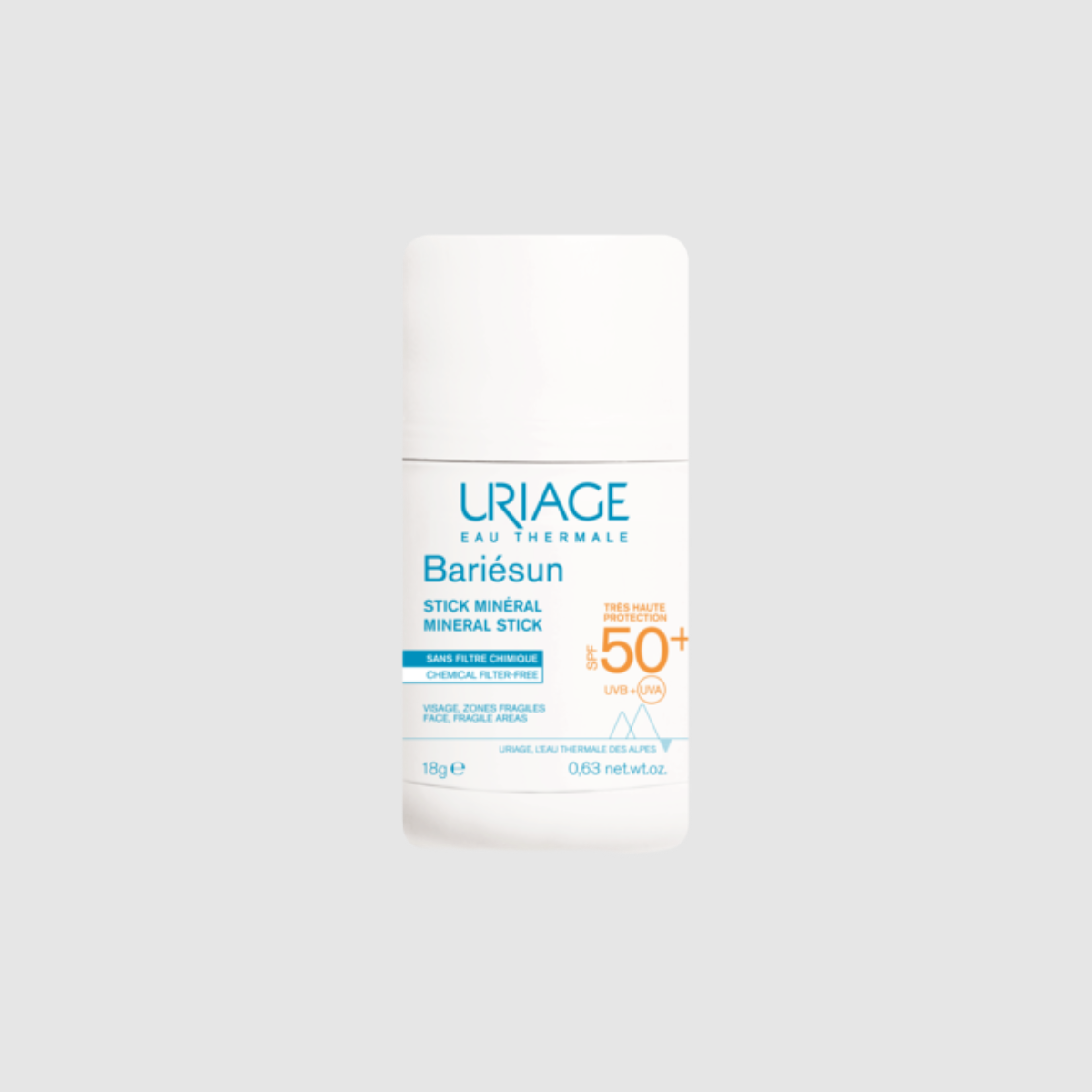 Uriage - Bariesun Stick Mineral SPF50+ - 18 g. – Sanapiel Farmacia ...