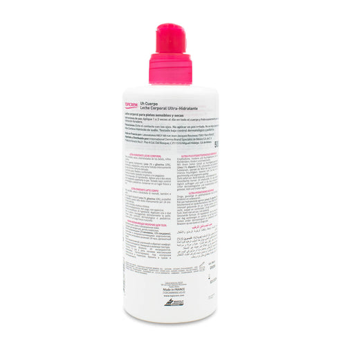 Topicrem - Crema para la Piel Sensible Leche Corporal ultra-hidratante - 500 ml.