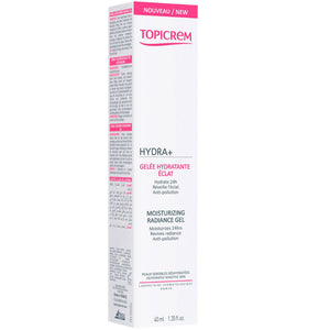 Topicrem - Hydra+ Gel Limpiador Facial Piel Sensible Suave - 200 ml.