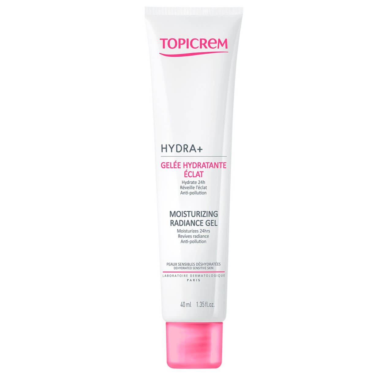 Topicrem - Hydra+ Gel Limpiador Facial Piel Sensible Suave - 200 ml.