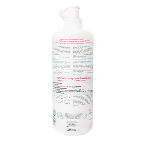 Topicrem - Crema para Bebé - Mi Primera Leche Ultra-hidratante - 500 ml.