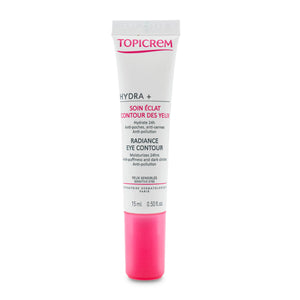 Topicrem - Hydra+ Contorno de Ojos para Piel Sensible  Iluminador - 15 ml.