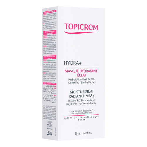 Topicrem - Hydra+ Mascarilla Piel Sensible Hidratante - 50 ml.