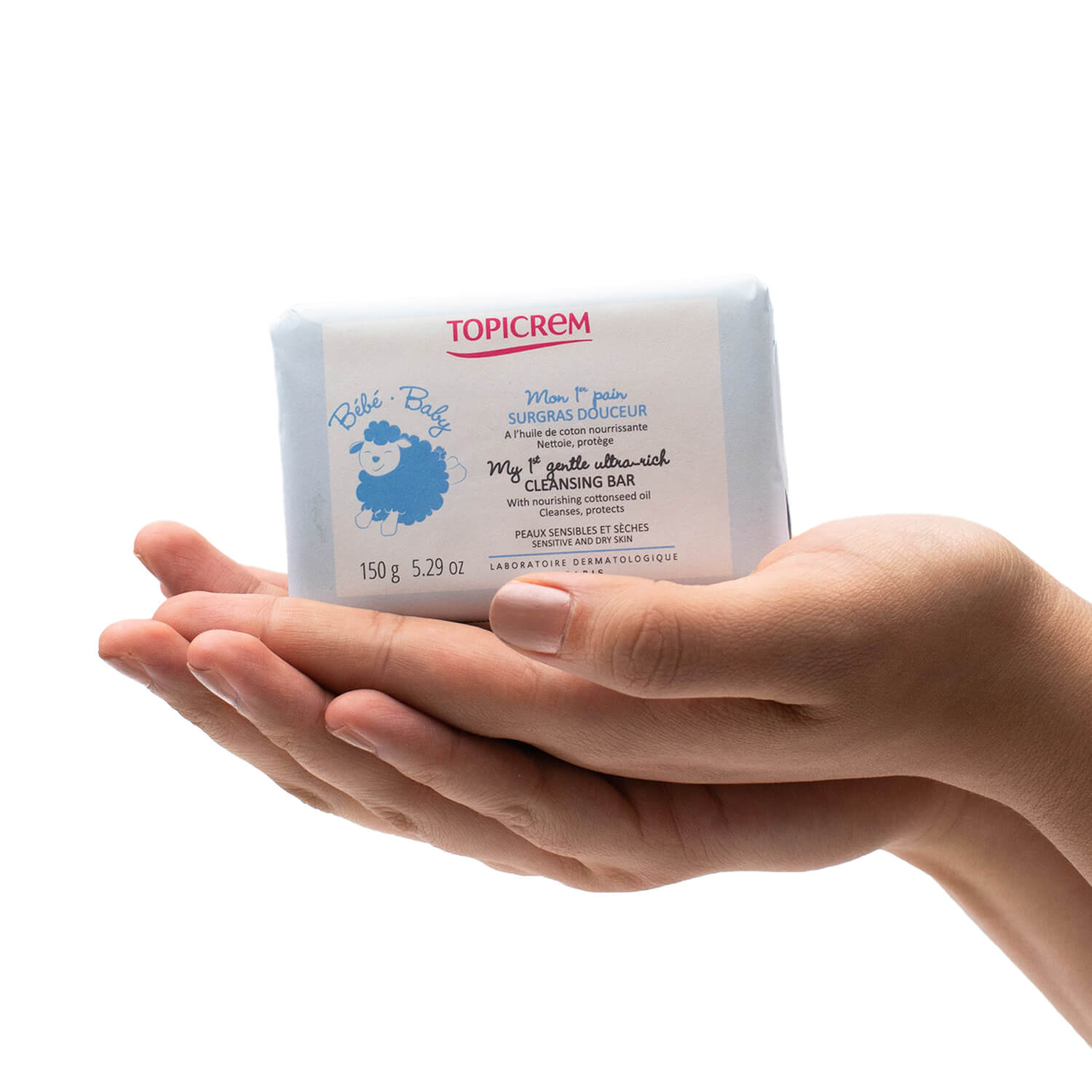 Topicrem - Jabón para Bebé - Mi primera barra Ultra-Hidratante - 150 g.