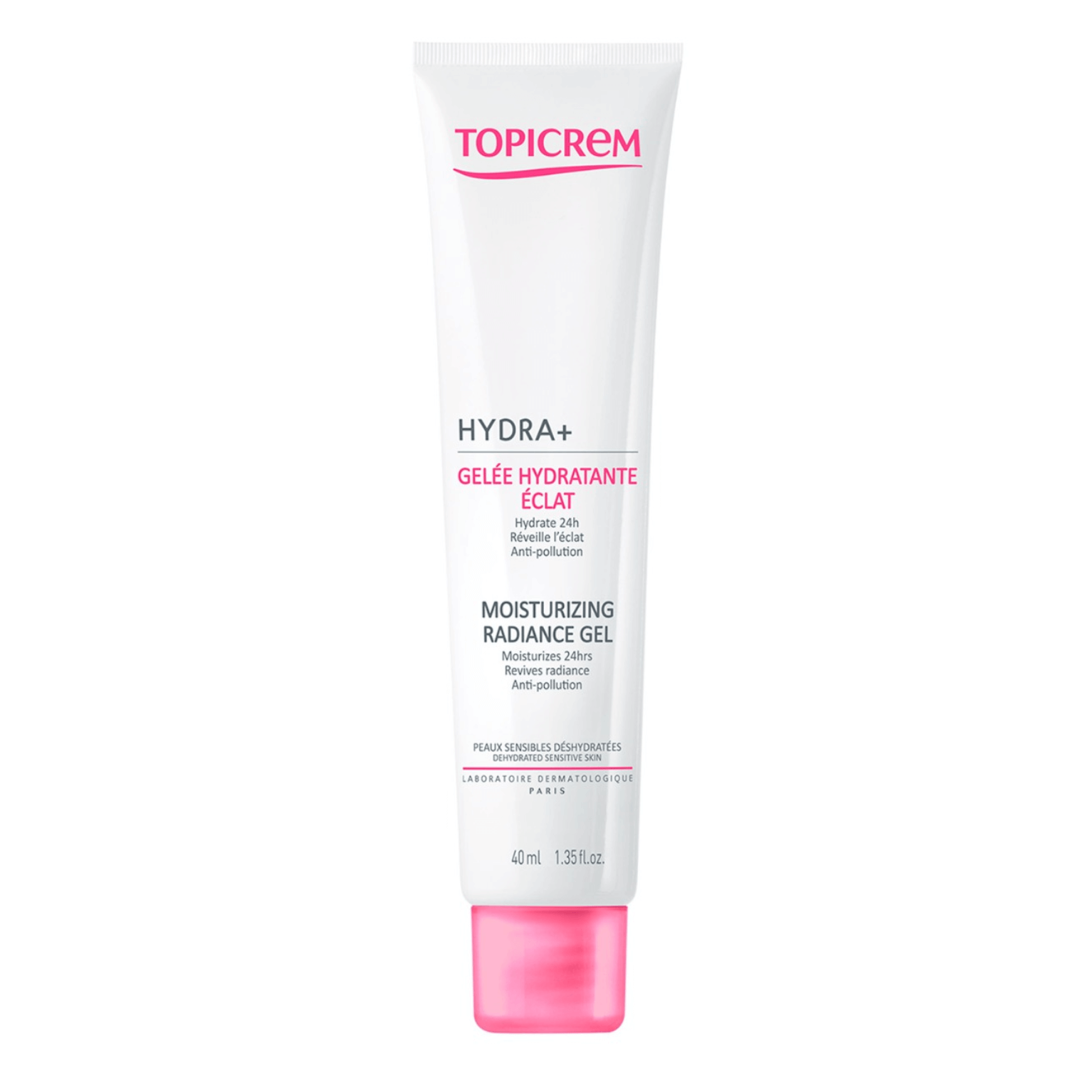 Topicrem - Hydra+ Moisturizing Radiance Gel - 40 ml - Gel Facial.