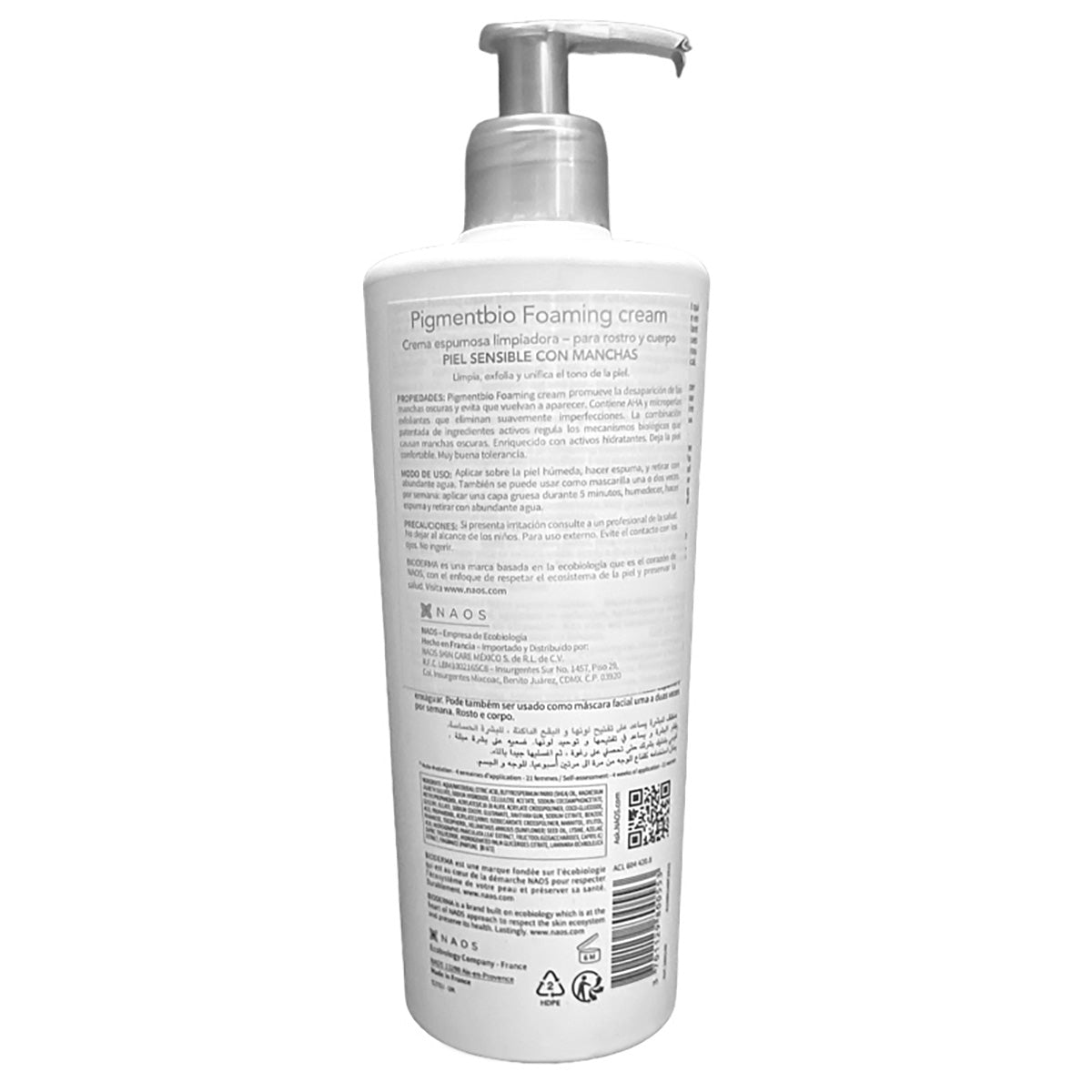 Bioderma – Pigmentbio Foaming Cream – 500 ml