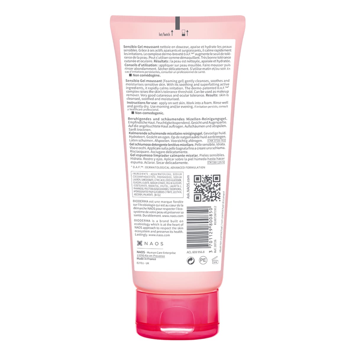 Bioderma - Sensibio Gel Moussant - 100 ml.