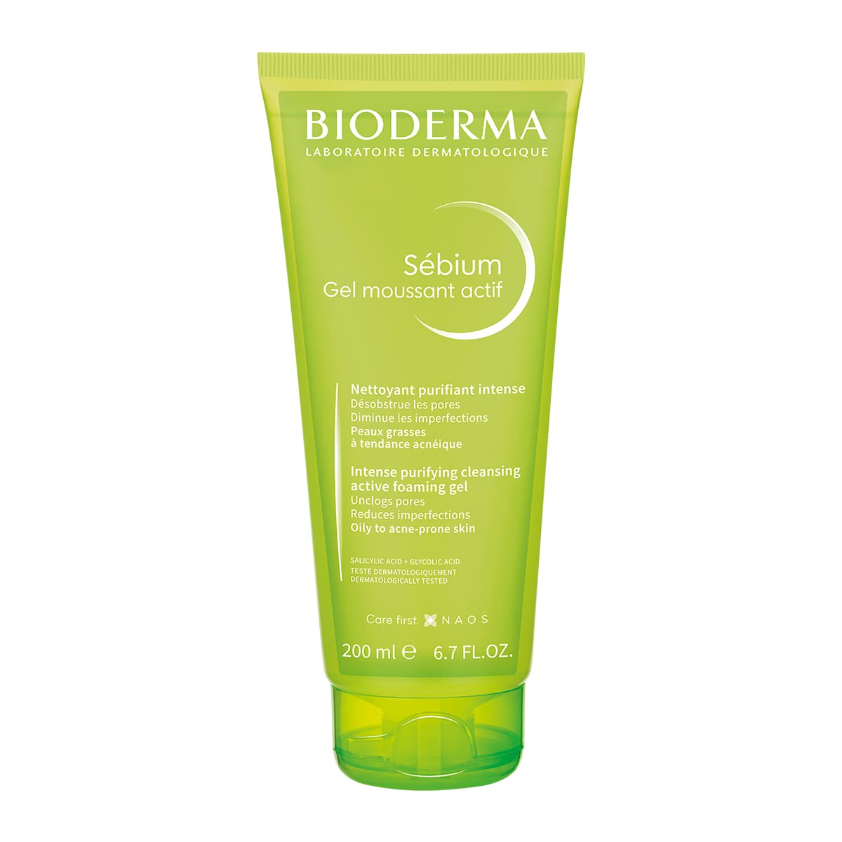 Bioderma – Sébium Gel Moussant Actif - 200 ml.