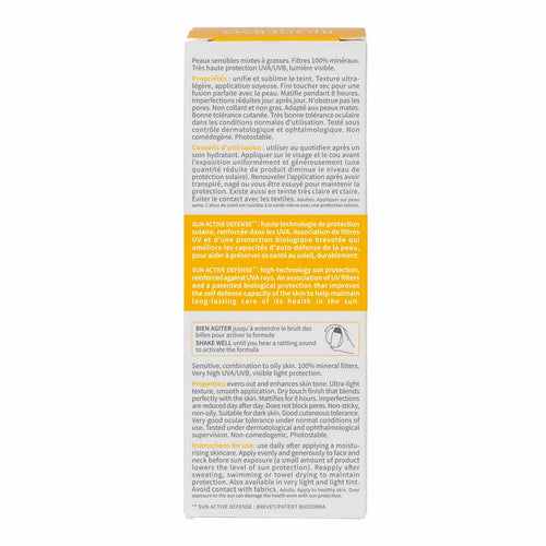 Bioderma – Photoderm Nude Touch FPS 50+ Tono Dorado - 40 ml.