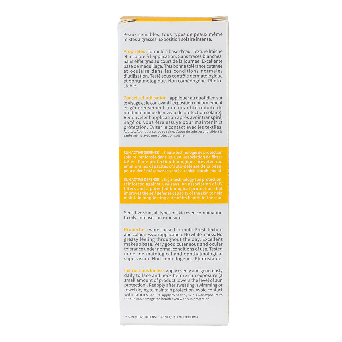 Bioderma –  Photoderm Aquafluido FPS 50+ Neutro (Invisible) - 40 ml.