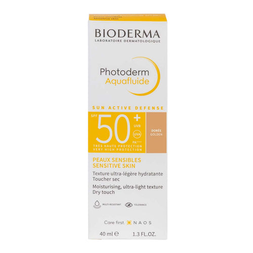 Bioderma –  Photoderm Aquafluido FPS 50+ Dorado - 40 ml.