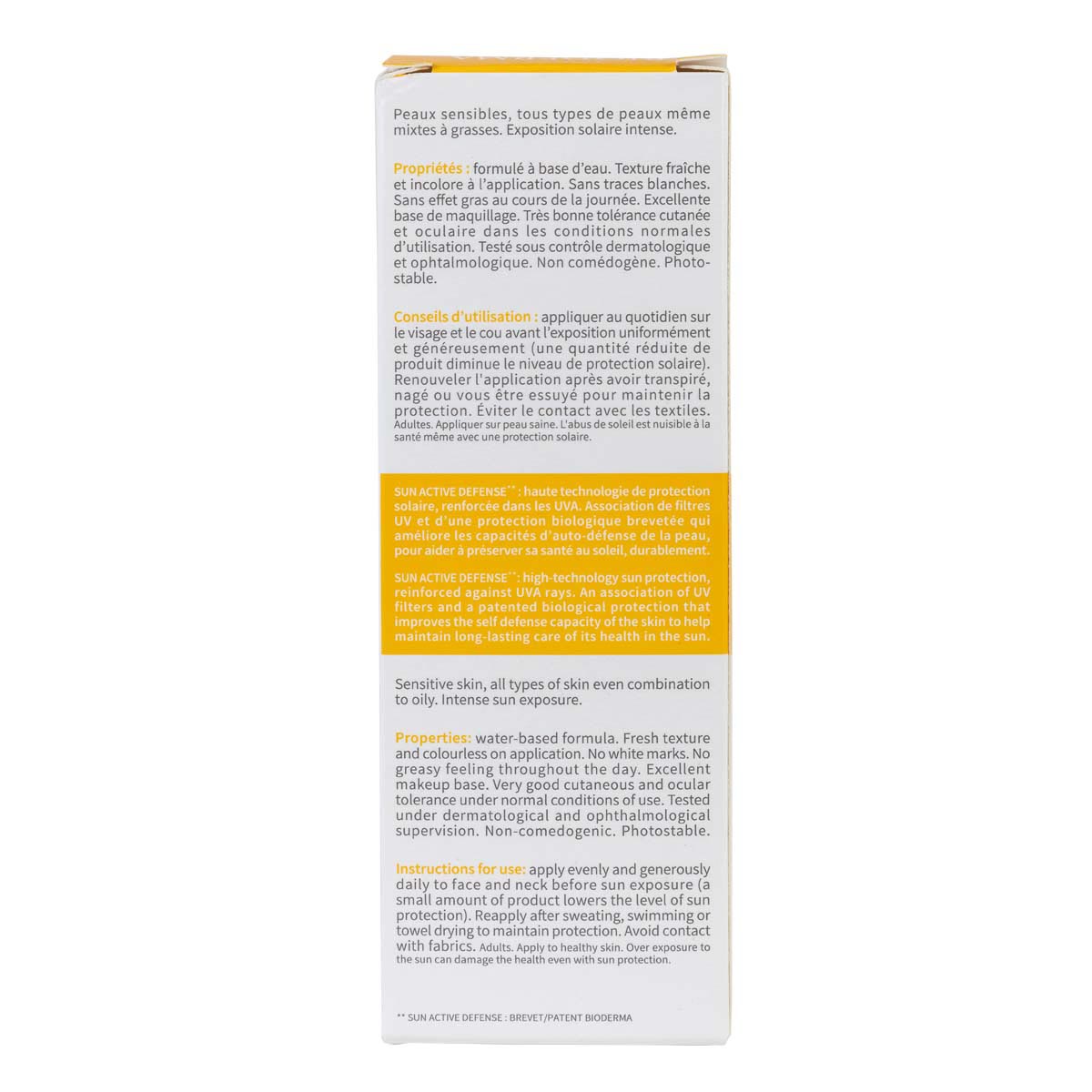 Bioderma –  Photoderm Aquafluido FPS 50+ Dorado - 40 ml.