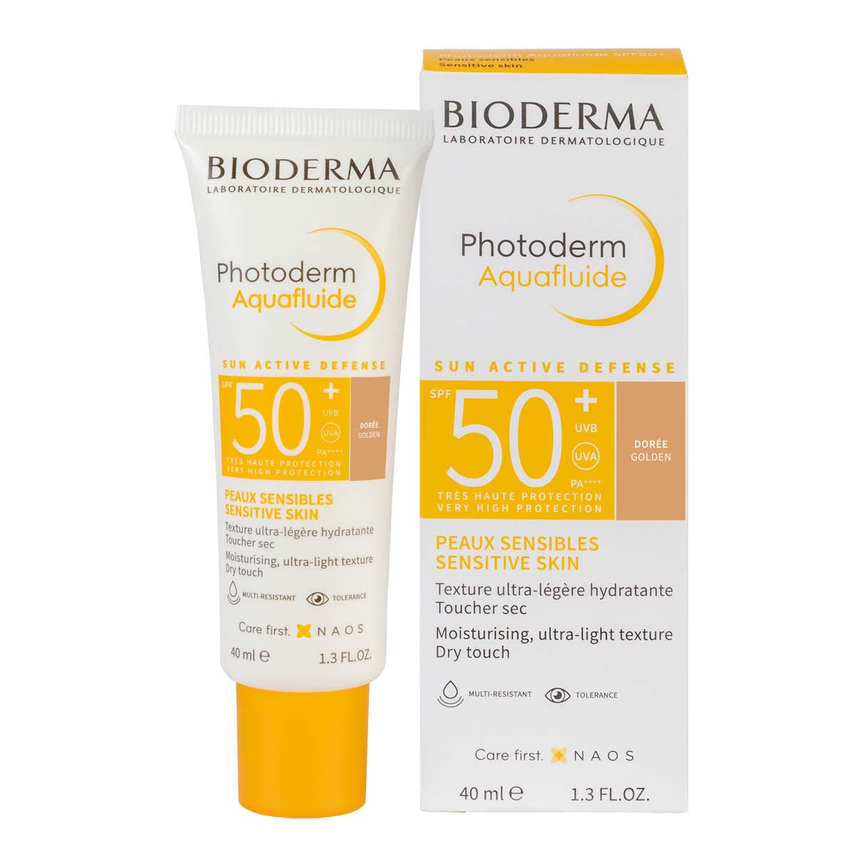 Bioderma –  Photoderm Aquafluido FPS 50+ Dorado - 40 ml.