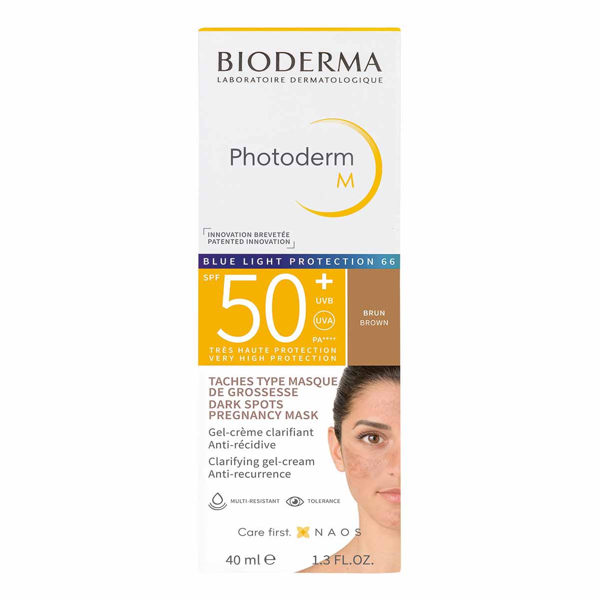 Bioderma – Photoderm M FPS 50+ Tono Brun - 40 ml.
