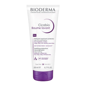 Bioderma – Cicabio Baume Lavant Bálsamo Limpiador – 200 ml.