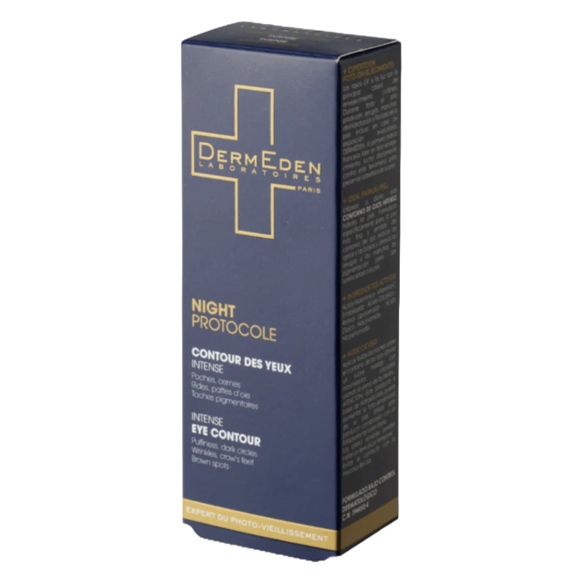 DermEden – Night Protocole Contorno de Ojos – 15 ml.