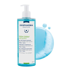 Isispharma – Teen Derm Gel Sensitive – 400 ml.