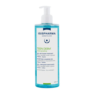 Isispharma – Teen Derm Gel Sensitive – 400 ml.