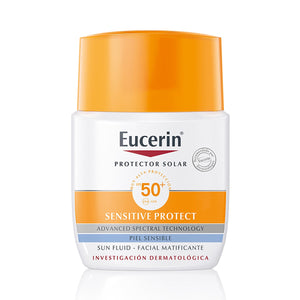 Eucerin - Protector solar facial Fluido Matificante FPS50 - 50 ml.