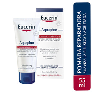 Eucerin - Aquaphor Pomada Reparadora - 55 ml Tubo.