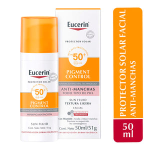 Eucerin - Protector Solar Facial Pigment Control FPS 50+ - 50 ml.