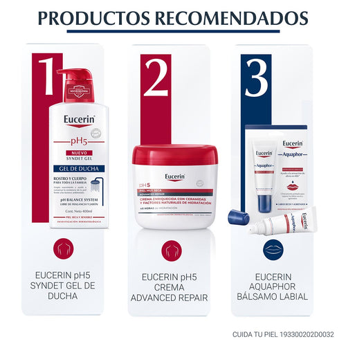 Eucerin - Aquaphor Reparador de Labios SOS – 10 ml.