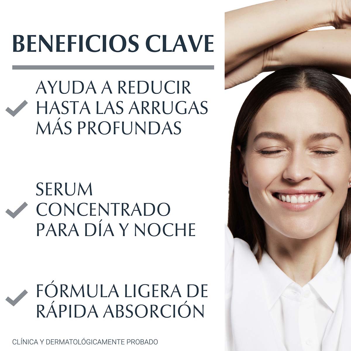 Eucerin - Serum Facial Concentrate Antiarrugas Hyaluron-Filler - 6 tubos de 5 ml c/u.