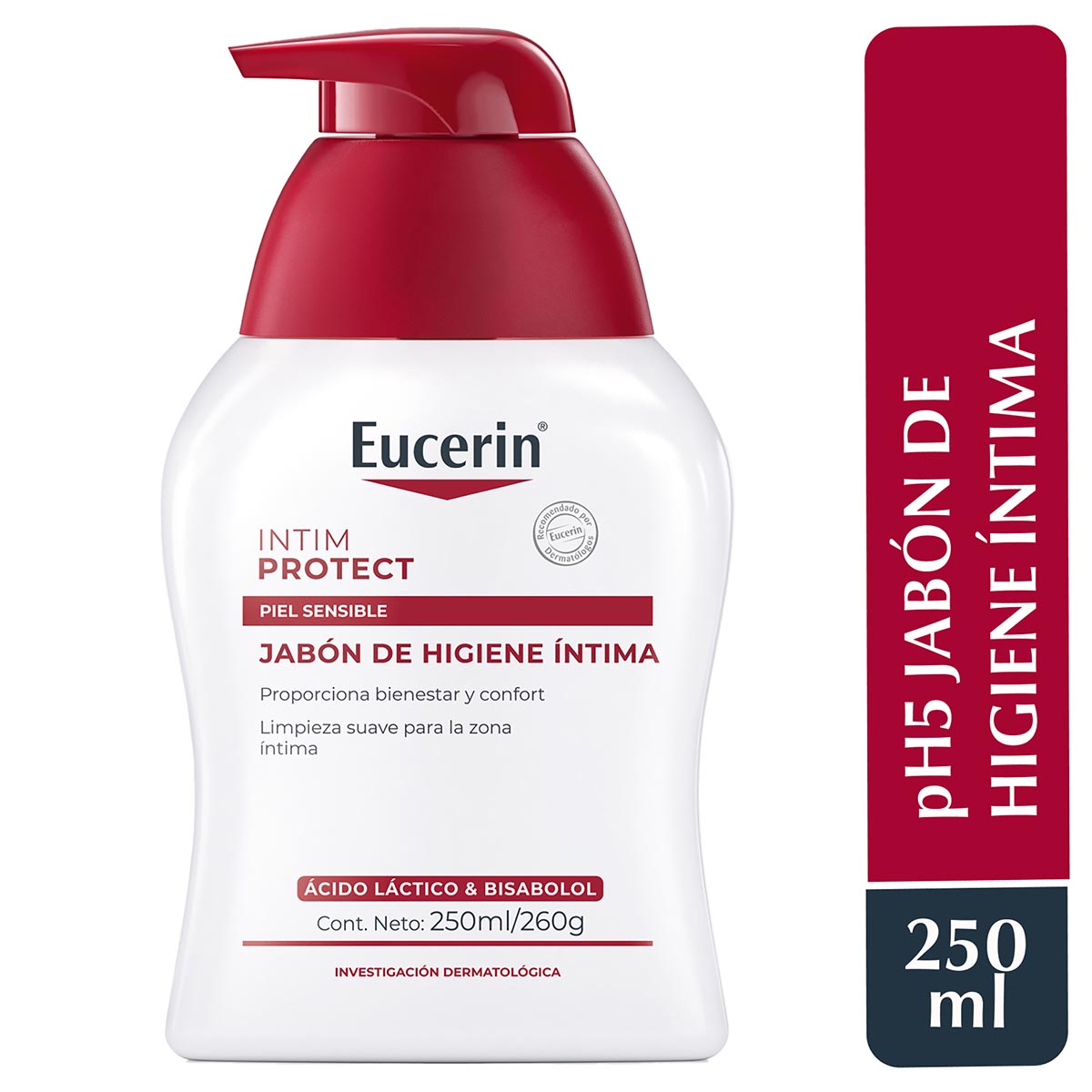 Eucerin - pH5 Jabón Higiene Íntima Piel Sensible – 250 ml.