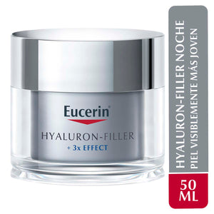 Eucerin - Crema Facial Antiarrugas Hyaluron-Filler Noche – 50 ml.