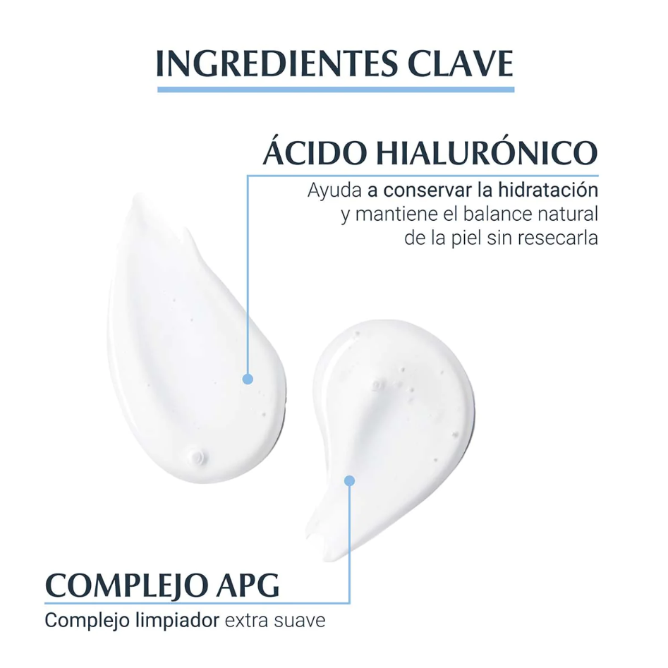 Eucerin - DermatoCLEAN Gel Limpiador Facial Piel Normal a Mixta – 200 ml.