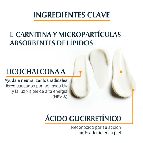 Eucerin - Oil Control Toque Seco Sin Color FPS50+ - 50 ml.