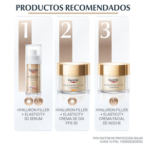 Eucerin - Crema Facial Antiarrugas Elasticity+Filler Noche – 50 ml.