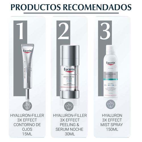 Eucerin - Hyaluron-Filler 3X Effect Crema Facial antiarrugas Día FPS 30 – 50 ml.