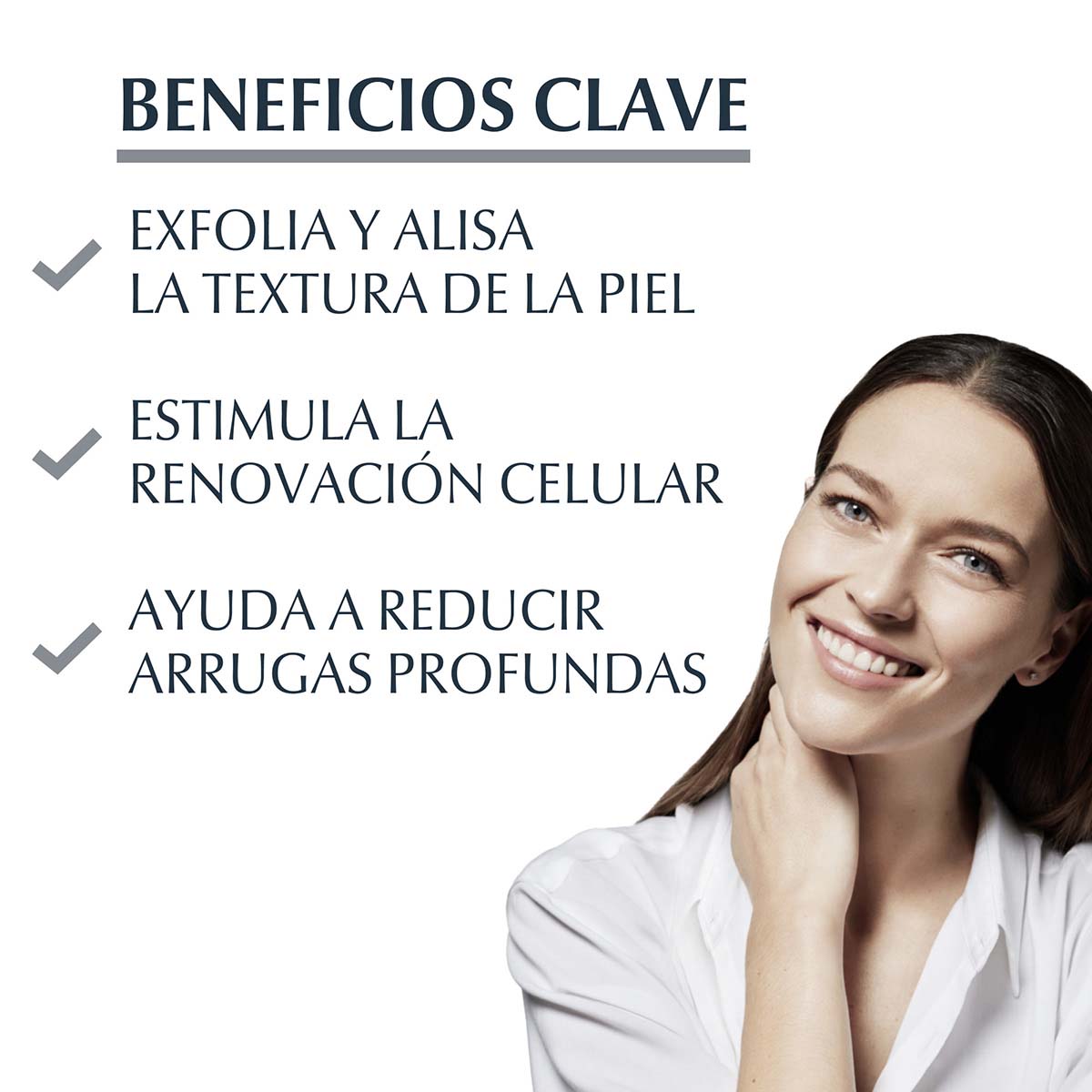 Eucerin - Hyaluron Filler Serum & Peeling Facial Antiarrugas Noche - 30 ml.