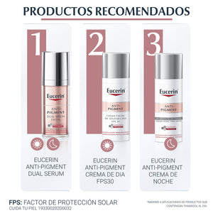 Eucerin - Anti-Pigment Crema Facial de Día Anti-Hiperpigmentación FPS30 – 50 ml.