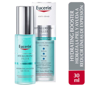 Eucerin - Gel Facial Hyaluron Filler Hydrating Booster Antiarrugas - 30 ml.