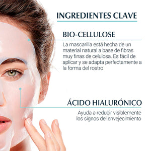 Eucerin - Hyaluron-Filler 3x Effect Mascarilla Facial Anti-Edad Intensiva – 1 Pz.