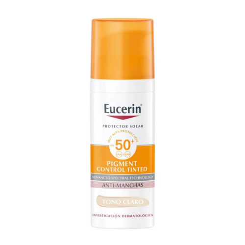 Eucerin - Protector Solar Facial Pigment Control FPS 50+ Tono Claro - 50 ml.