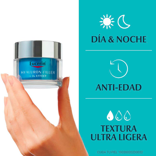 Eucerin - Hyaluron-Filler + 3x Effect Ultra-Light Gel – 50 ml.