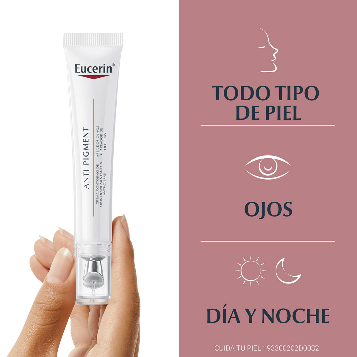 Eucerin - Anti-Pigment Crema Facial Anti-Ojeras – 15 mg.