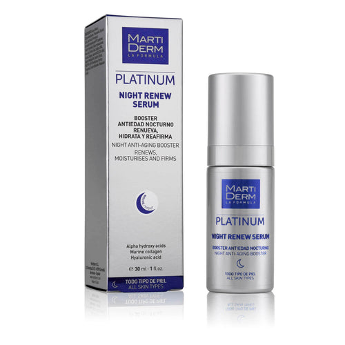 Martiderm - Platinum Night Renew Serum - 30 ml.